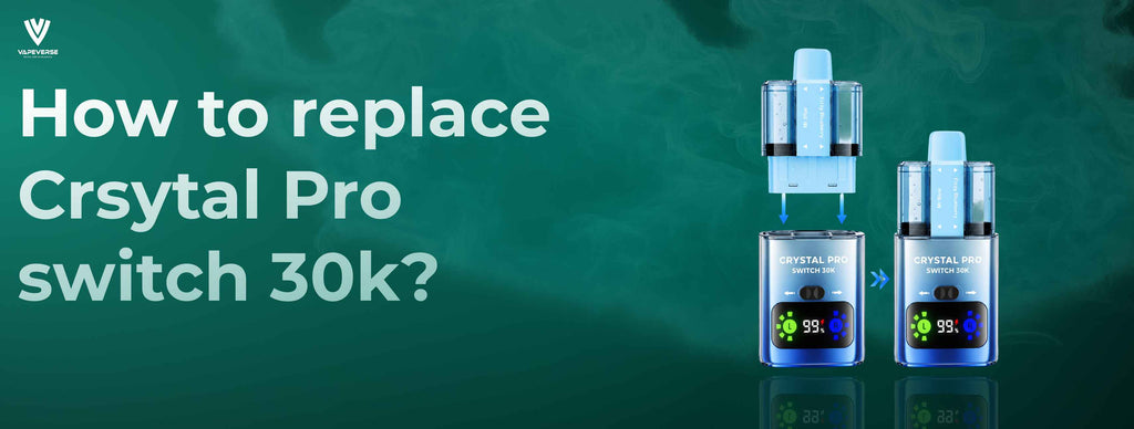 How to replace Crsytal Pro switch 30k? Complete Guidance