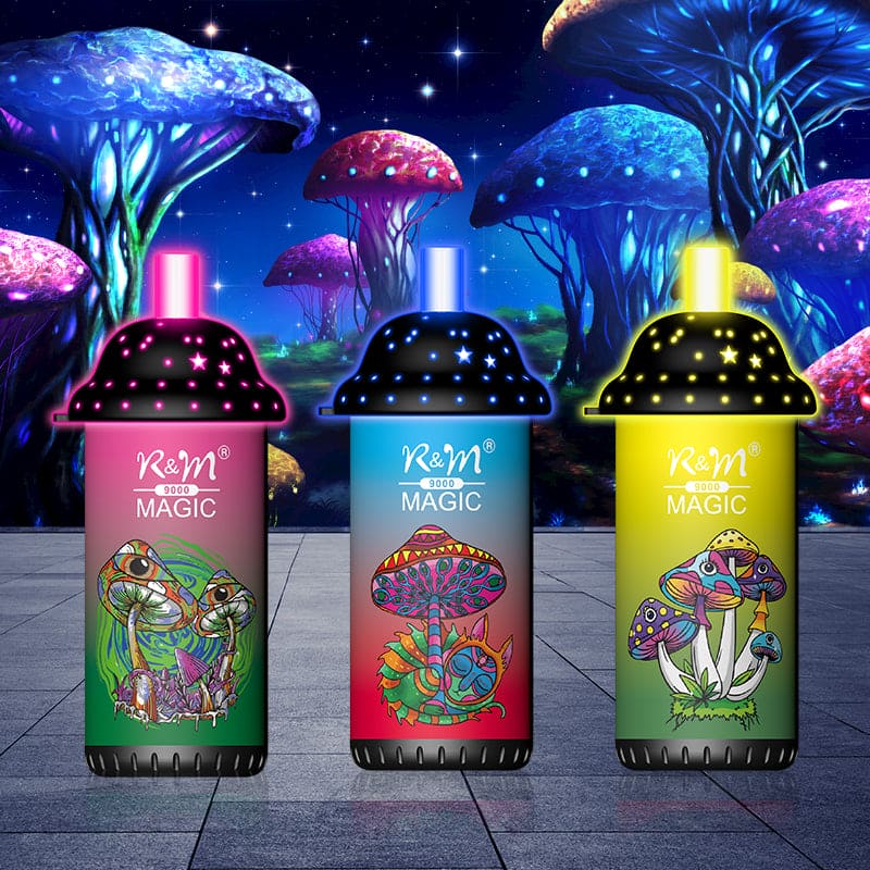 R&M Magic 9000 Puffs Disposable Vape -2%