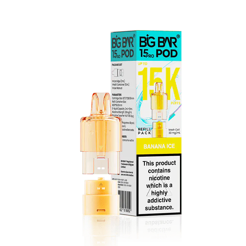 Big Bar 15K Pro Prefilled Pod Refill