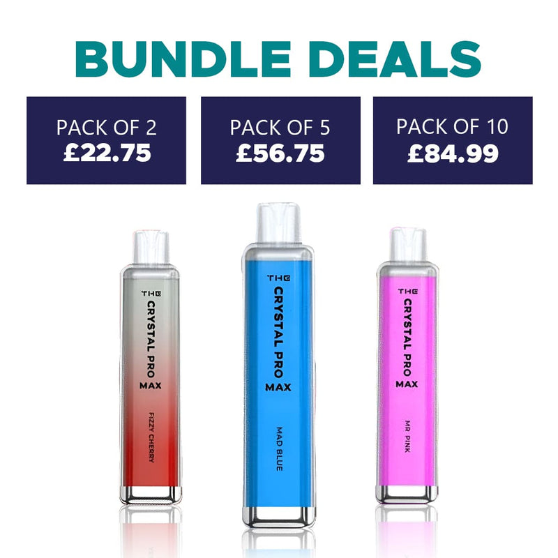 The Crystal Pro Max 4000 Puffs Disposable Vape