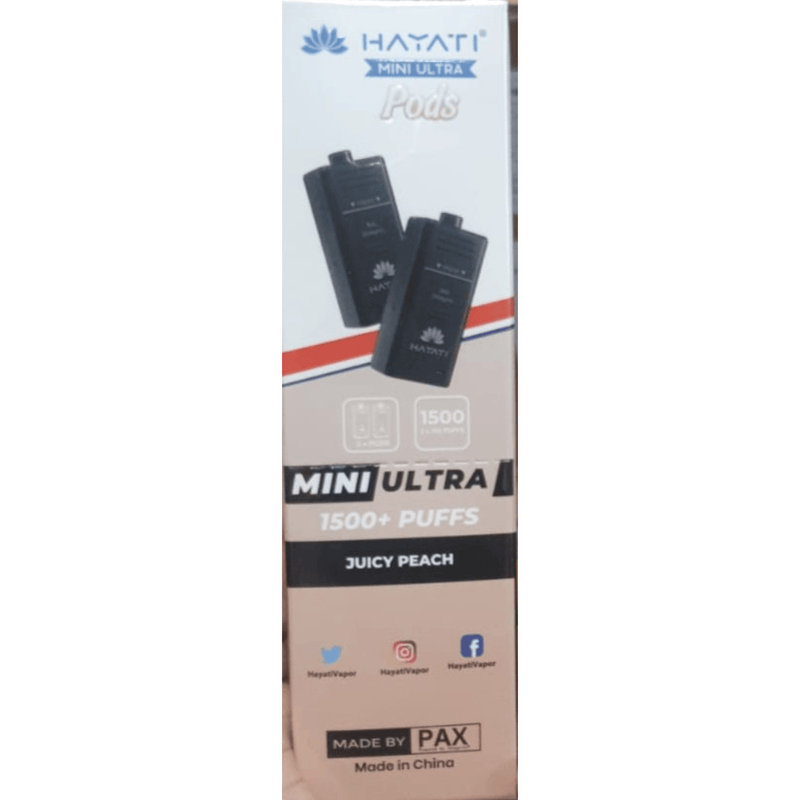 Hayati Mini Ultra 1500 Replacement Pods - £2.89 Only