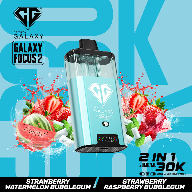 Crystal Galaxy 30k Focus 2 Prefilled Vape Kit - From £10.70