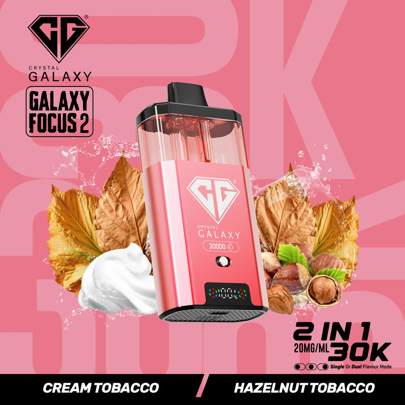 Crystal Galaxy 30k Focus 2 Prefilled Vape Kit - From £10.70