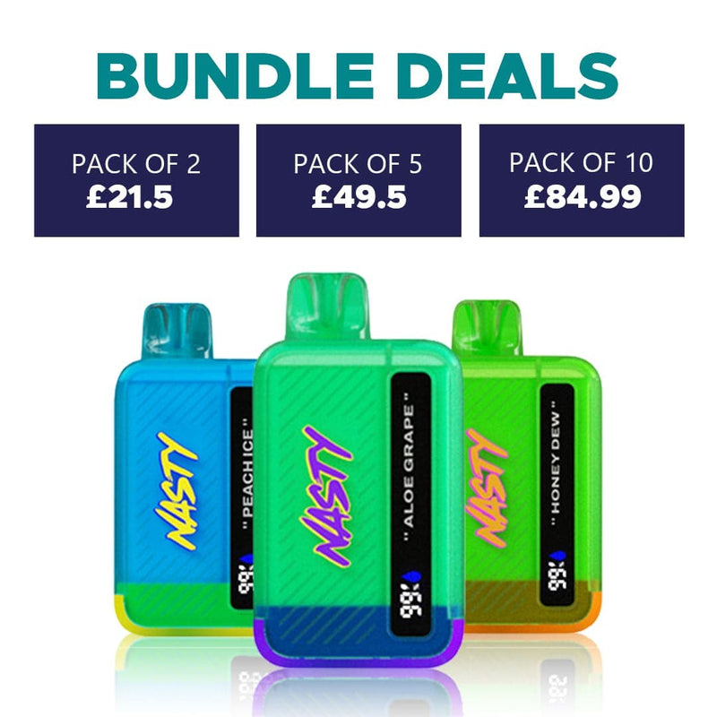 Nasty Bar 8500 Puffs Disposable Vape VapeVerse UK Deal Image