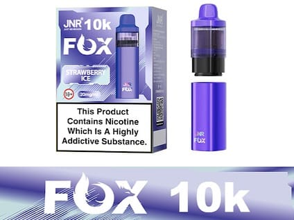 JNR Fox 10K Prefilled Pod Vape Kit - From £8.00