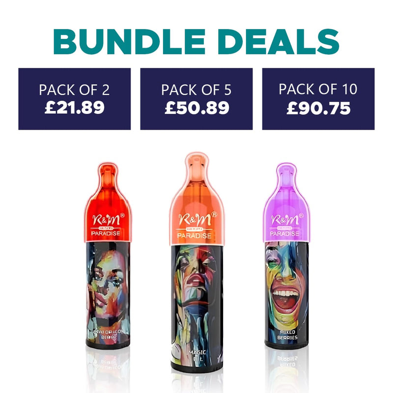 R&M Paradise Vape - 10000 Puffs Disposable Vape