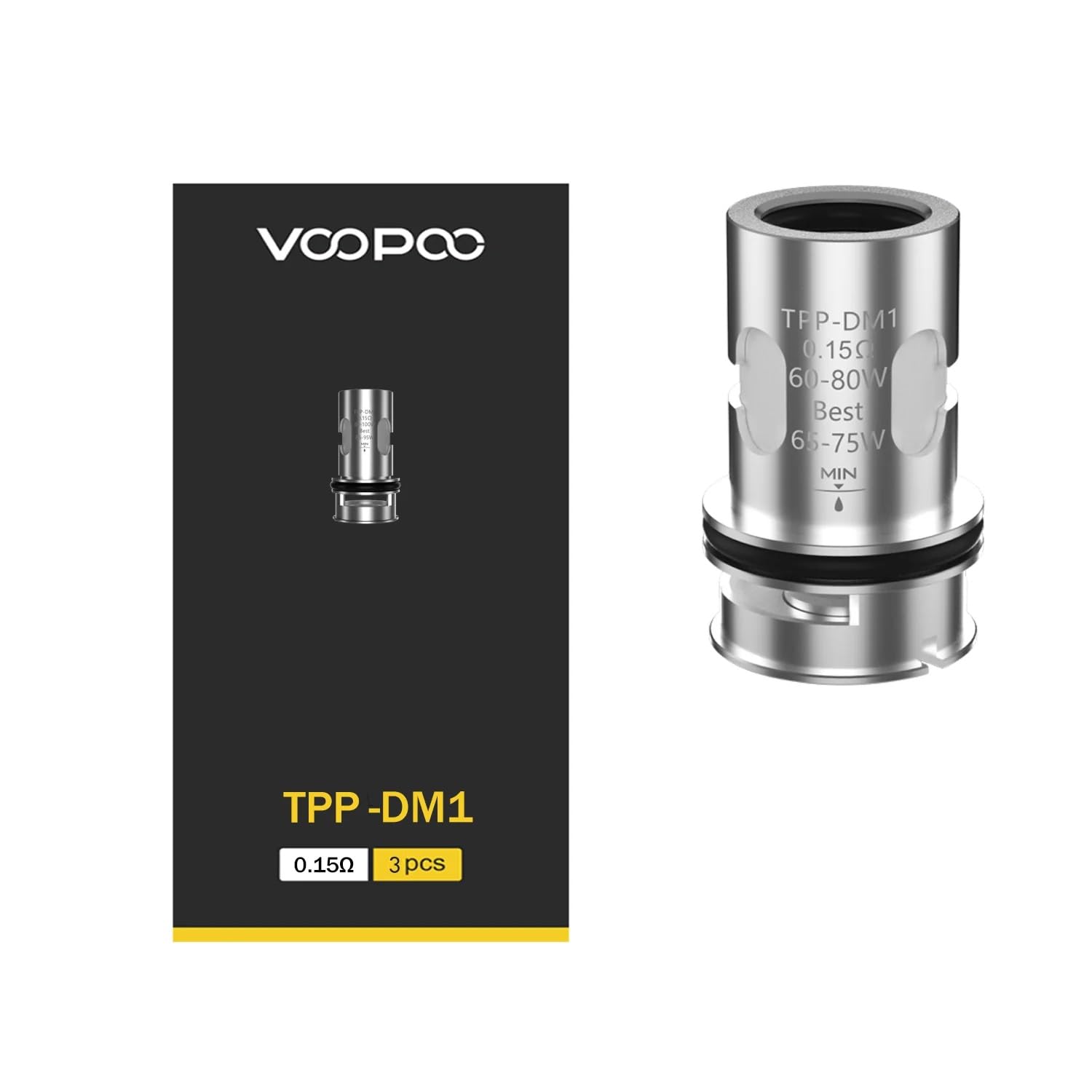 VooPoo TPP-DM1 0.15ohms max 80w
