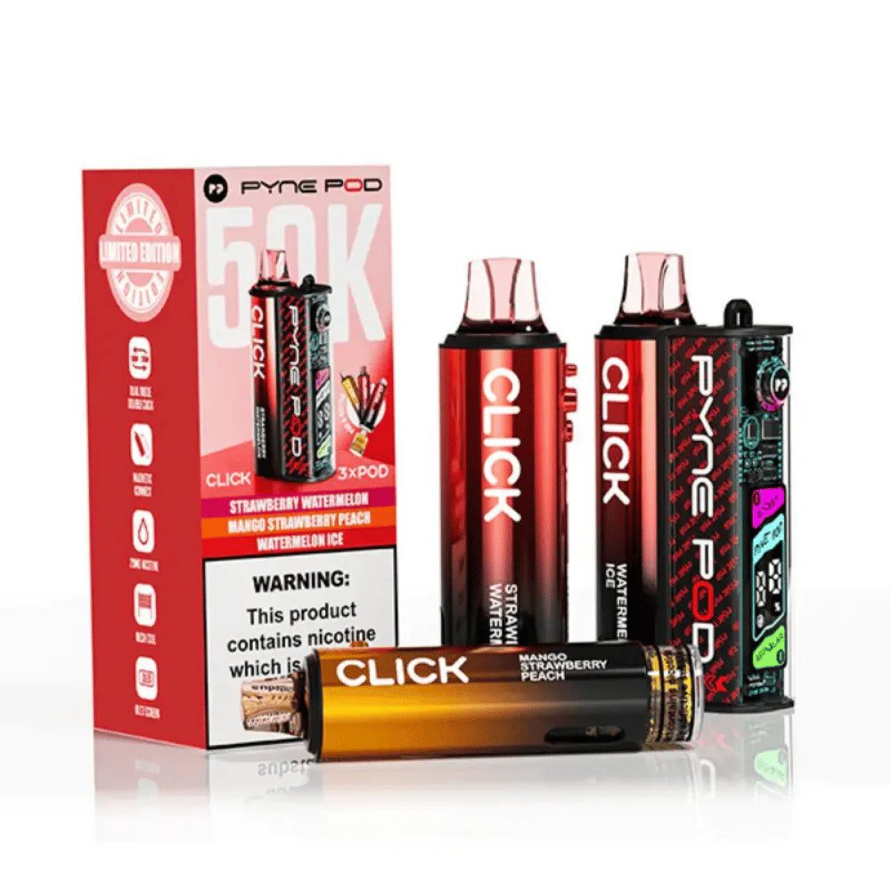 Pyne Pod Click 50000 puffs vape kit