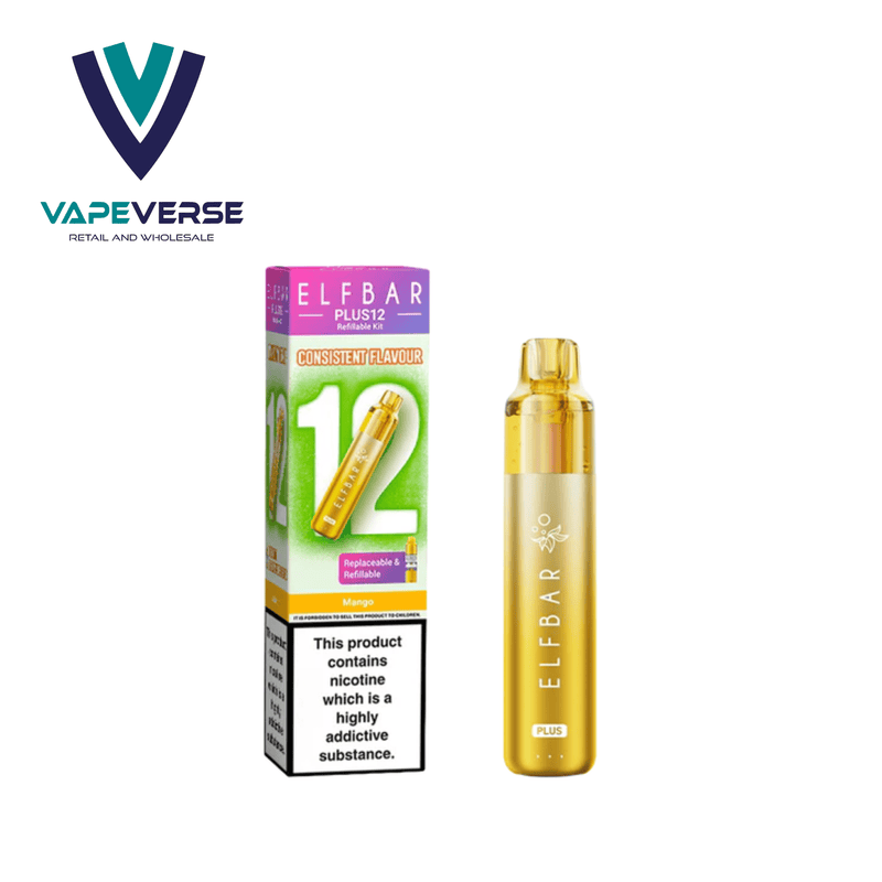 Elf Bar Plus 12 Prefilled Pod Kit 20mg | 12000 Puffs