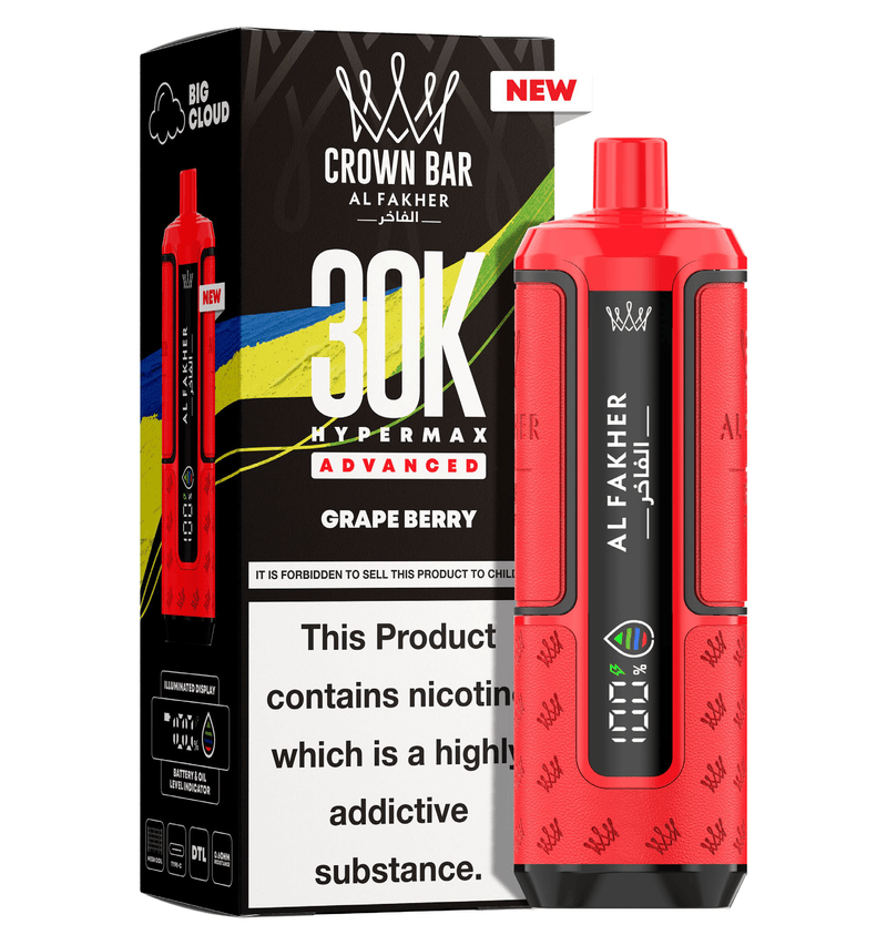Al Fakher 30K Puffs HyperMax Prefilled Pod Vape Kit - Starting From £11.45