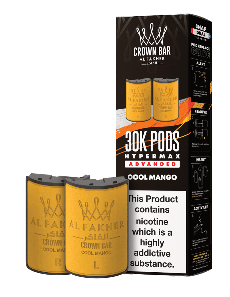 Al Fakher 30K Hypermax Refill/Replacement Pods - Starting From £6.99