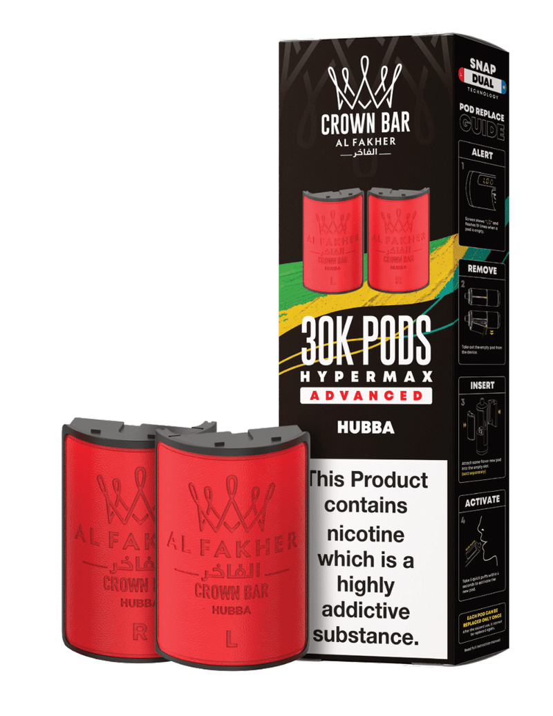 Al Fakher 30K Hypermax Refill/Replacement Pods - Starting From £6.99