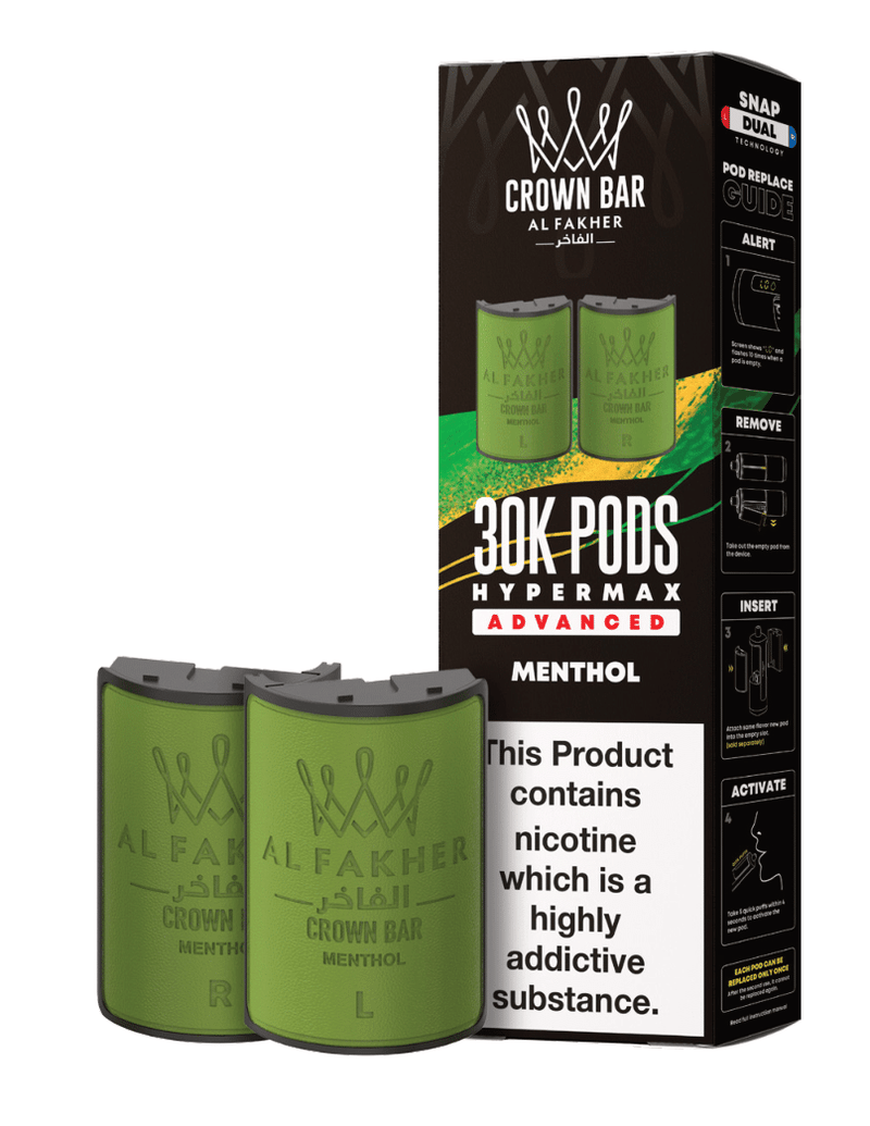 Al Fakher 30K Hypermax Refill/Replacement Pods - Starting From £6.99
