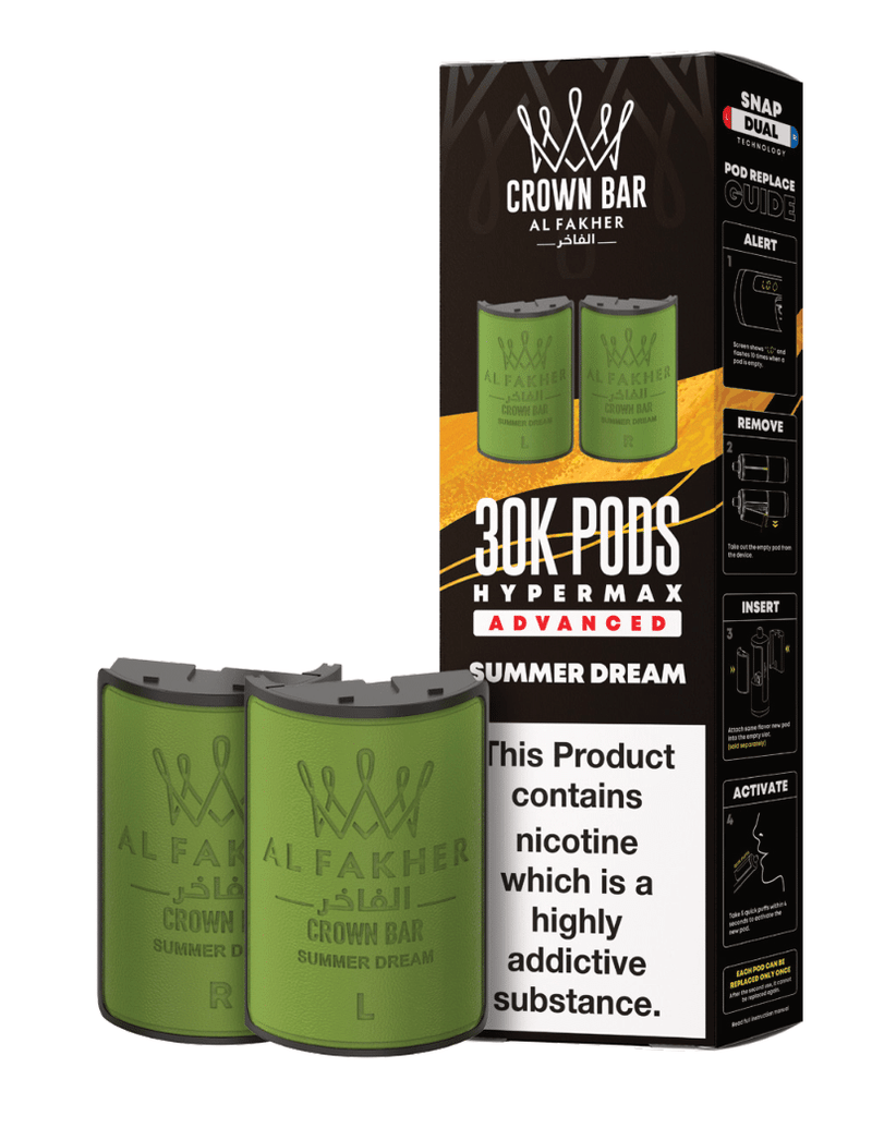 Al Fakher 30K Hypermax Refill/Replacement Pods - Starting From £6.99
