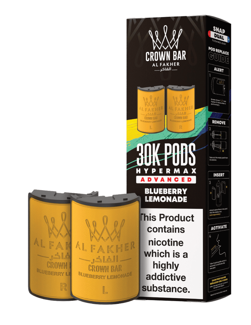 Al Fakher 30K Hypermax Refill/Replacement Pods - Starting From £6.99