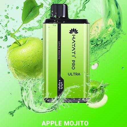 Hayati Pro Ultra 15000 Puffs Disposable Vape Apple Mojito