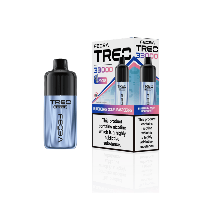 Feoba Treo 33K, 33000 Puffs Prefilled Pod Vape Kit - Starting From £8.99