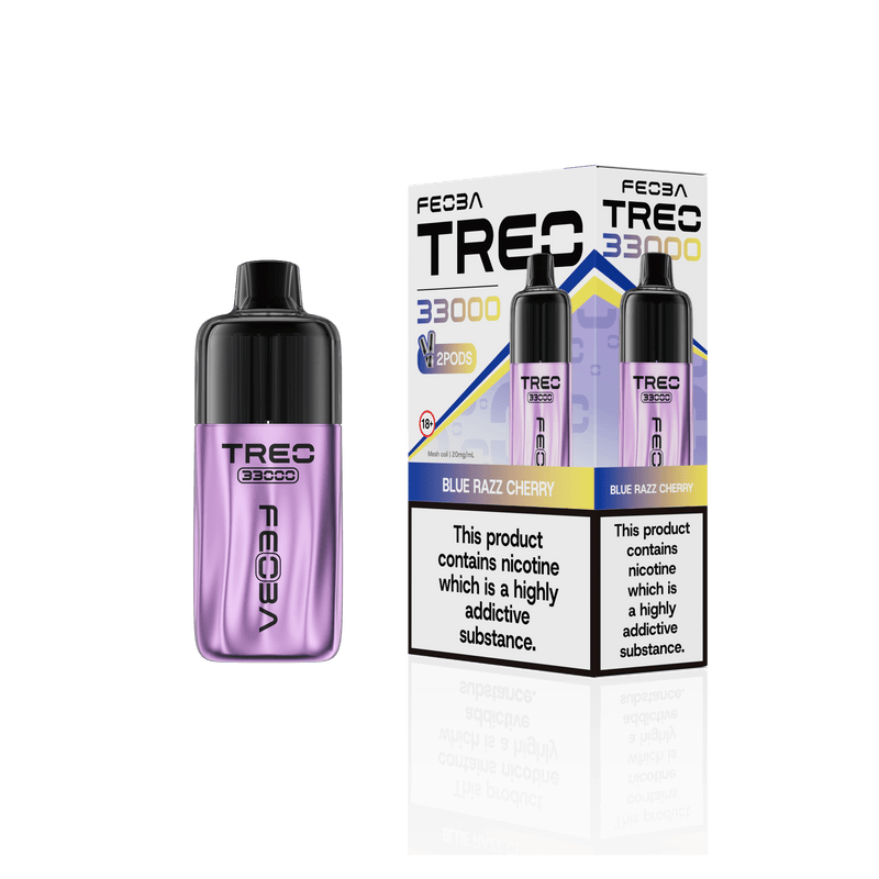 Feoba Treo 33K, 33000 Puffs Prefilled Pod Vape Kit - Starting From £8.99