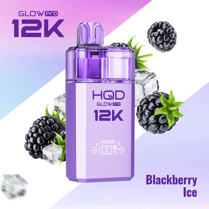 HQD Glow Pro 12k Prefilled Pod kit - From £8.49