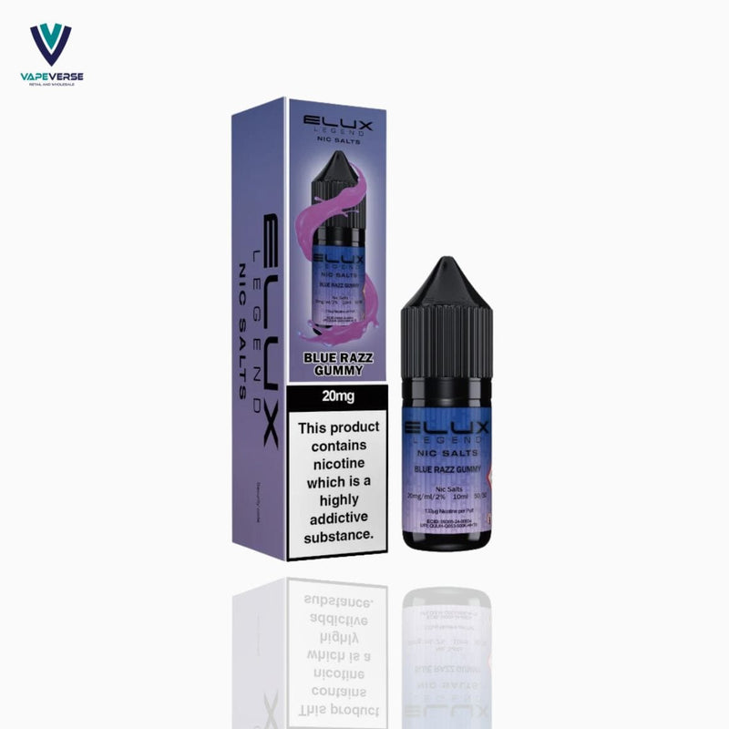 Elux Legend Blue Razz Gummy Nic Salt