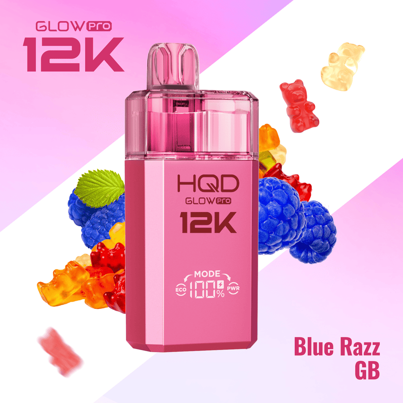 HQD Glow Pro 12k Prefilled Pod kit - From £8.49