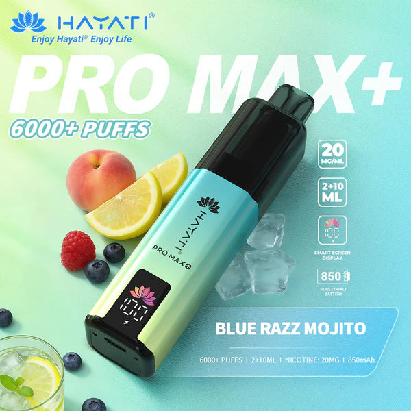 Hayati Pro Max Plus 6k Prefilled Pod kit - Starting From £6.79