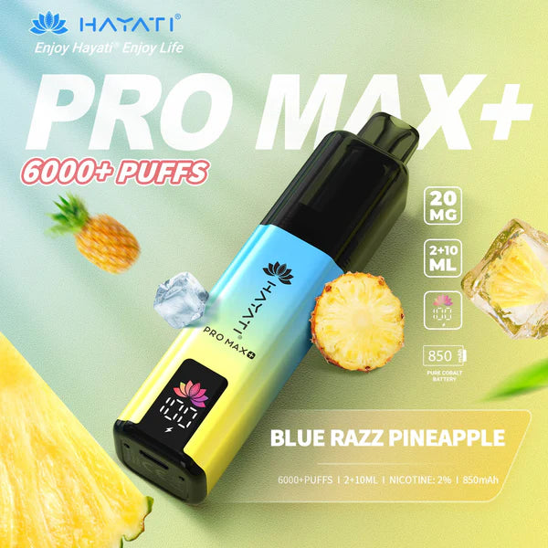 Hayati Pro Max Plus 6k Prefilled Pod kit - Starting From £6.79