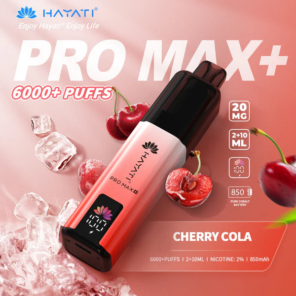 Hayati Pro Max Plus 6000 Puffs Prefilled Pod kit - From £7.80