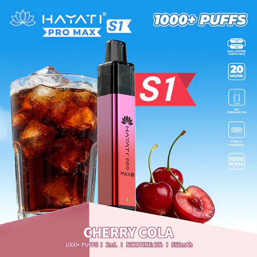 Hayati Pro Max S1 Prefilled Pod Vape Kit