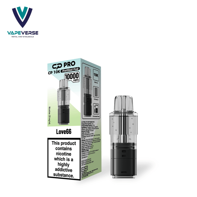CP Pro CP 10k Prefilled refill Pods - Any 3 for £11.79