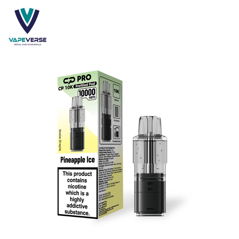CP Pro CP 10k Prefilled refill Pods - Any 3 for £11.79
