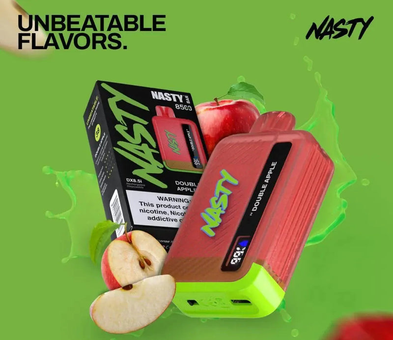 Nasty Bar 8500 Puffs Double Apple