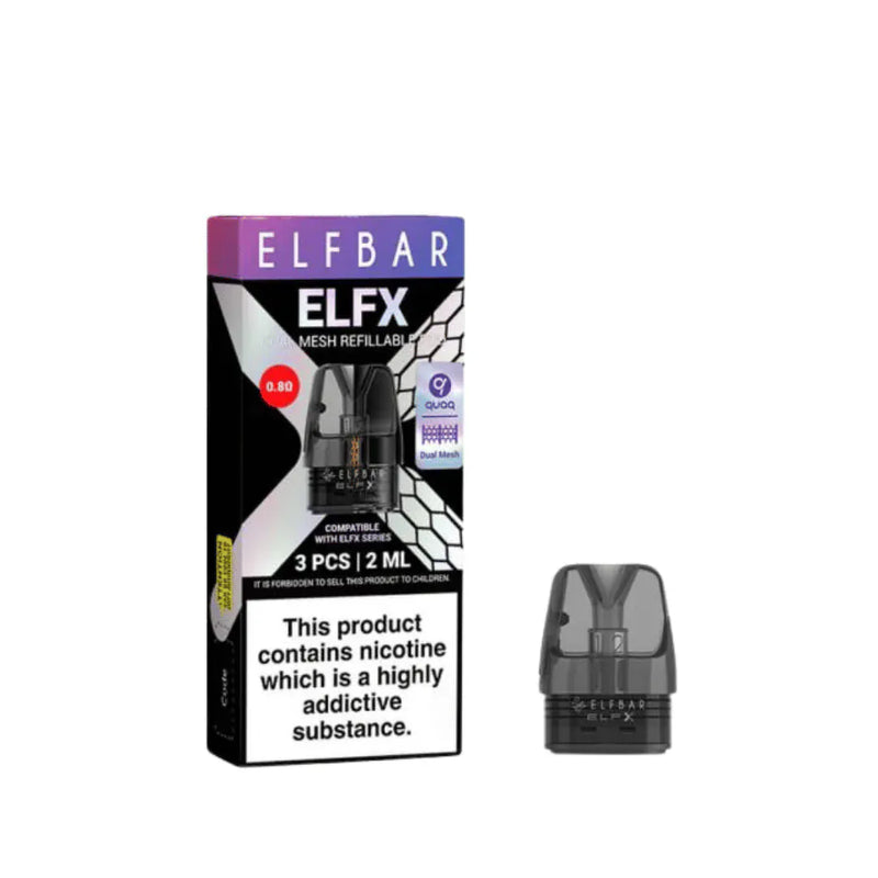 Elf Bar ELFX Replacement Pods Pack of 3 - Starting From £8.99