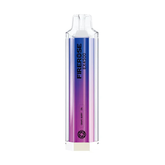 The Elux FireRose ex4500 Prefilled Vape Bar – 2%nic – 2ml – 20mg