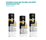 Al Fakher Crown Bar Pro Max 12K Refill Replacement Pod - Starting From £4.40