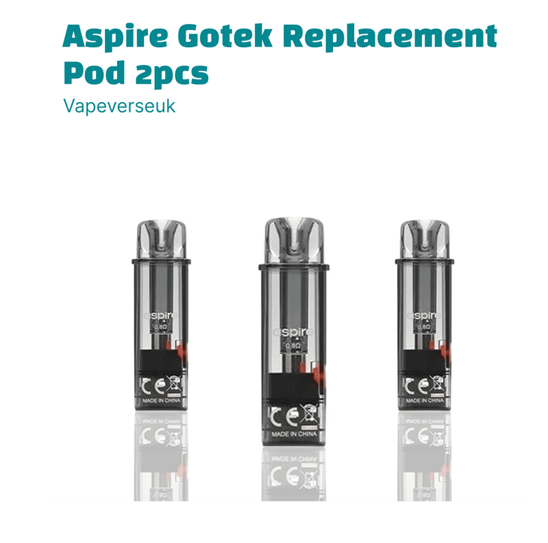 Aspire Gotek Replacement Pod 2pcs - Starting From £4.99