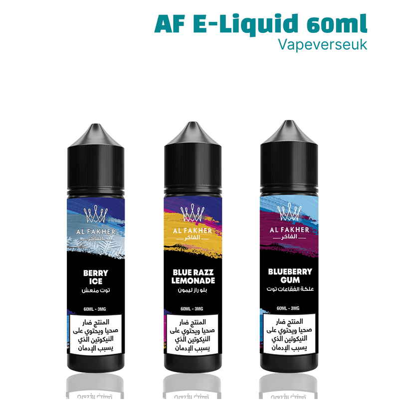 Al-Fakher 60ml E-Liquid (3mg & 6mg) – From £13.99 | Vape Verse