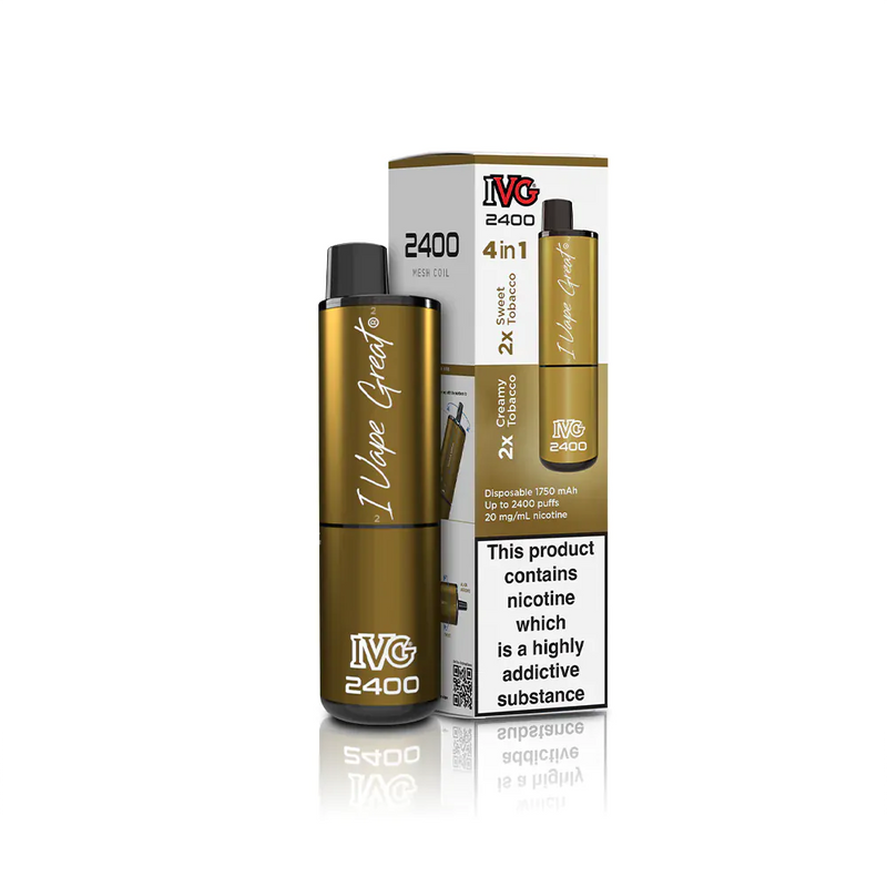 IVG 2400 Puffs Prefilled Pod Vape - From £7.50