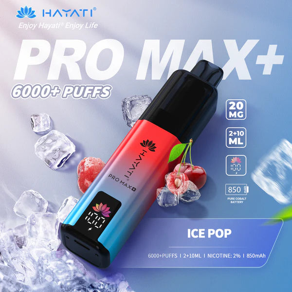 Hayati Pro Max Plus 6000 Puffs Prefilled Pod kit - From £7.80