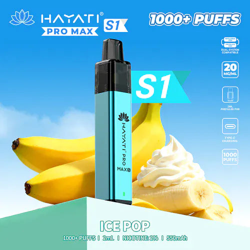 Hayati Pro Max S1 Prefilled Pod Vape Kit