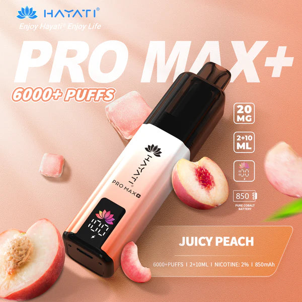 Hayati Pro Max Plus 6000 Puffs Prefilled Pod kit - From £7.80