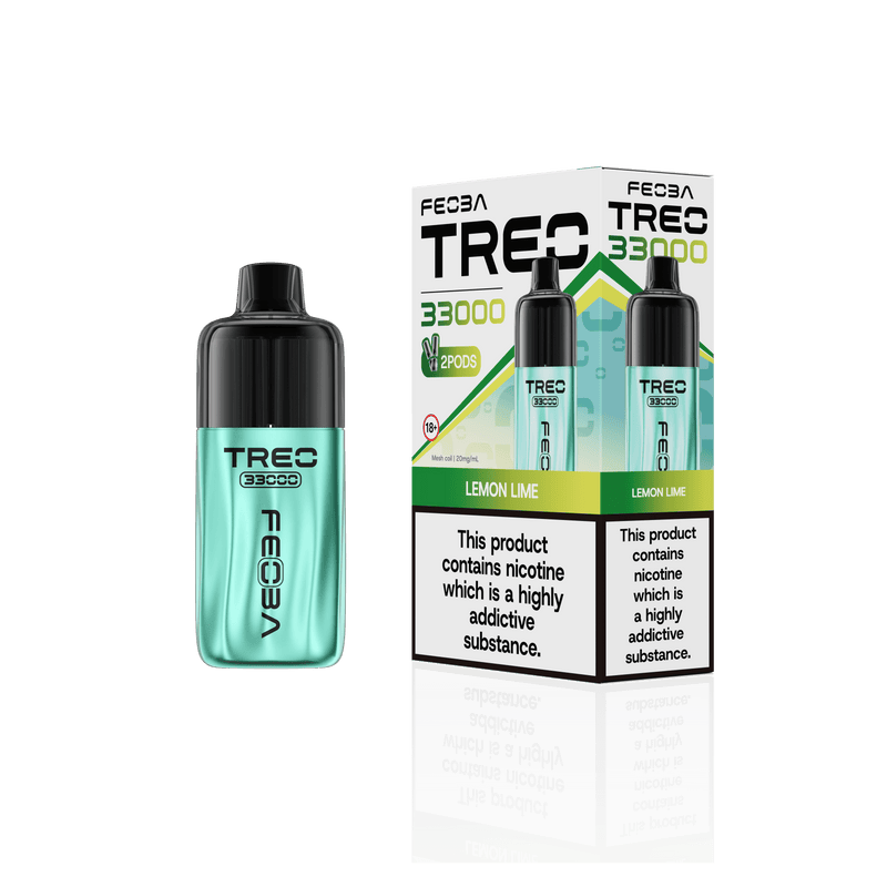 Feoba Treo 33K, 33000 Puffs Prefilled Pod Vape Kit - Starting From £8.99