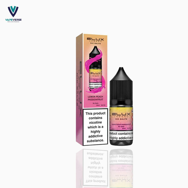 Elux Legend Lemon Peach Passionfruit Nic Salt