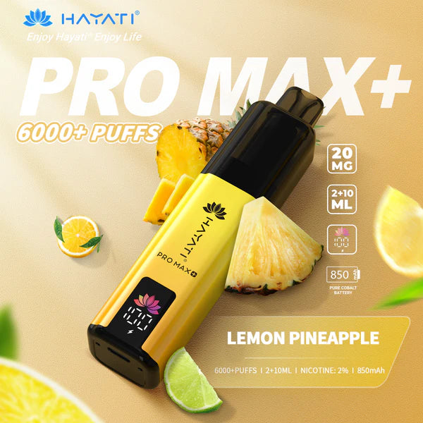 Hayati Pro Max Plus 6000 Puffs Prefilled Pod kit - From £7.80