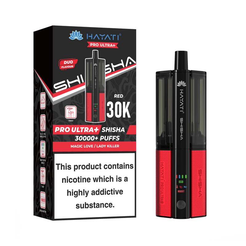 Hayati Shisha 30K Pro Ultra Plus Pod Kit - £10.89