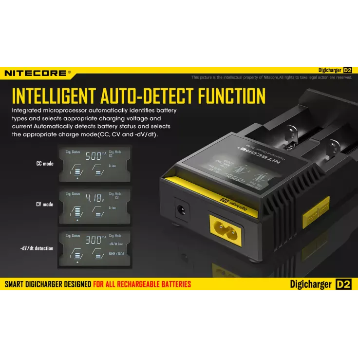 Nitecore Digicharger D2 EU