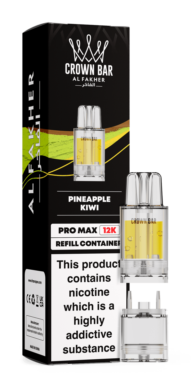 Al Fakher Crown Bar Pro Max 12K Refill Replacement Pod - Starting From £4.40