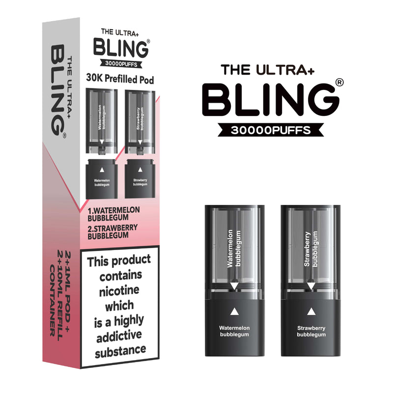 The Ultra Puff Bling 30K Refill/ Replacement Pod - From £6.99