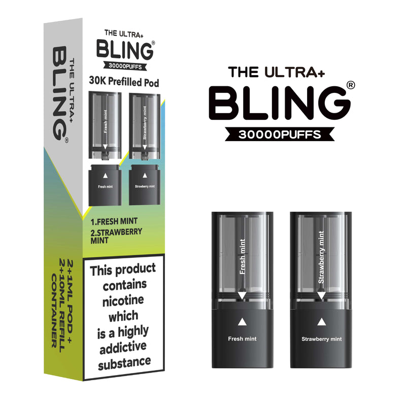 The Ultra Puff Bling 30K Refill/ Replacement Pod - From £6.99