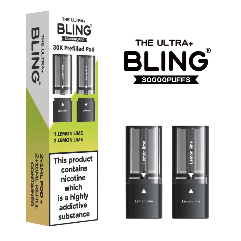 The Ultra Puff Bling 30K Refill/ Replacement Pod - From £6.99